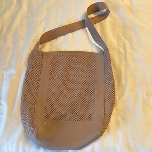 Everlane tan Mesh Shoulder Bag